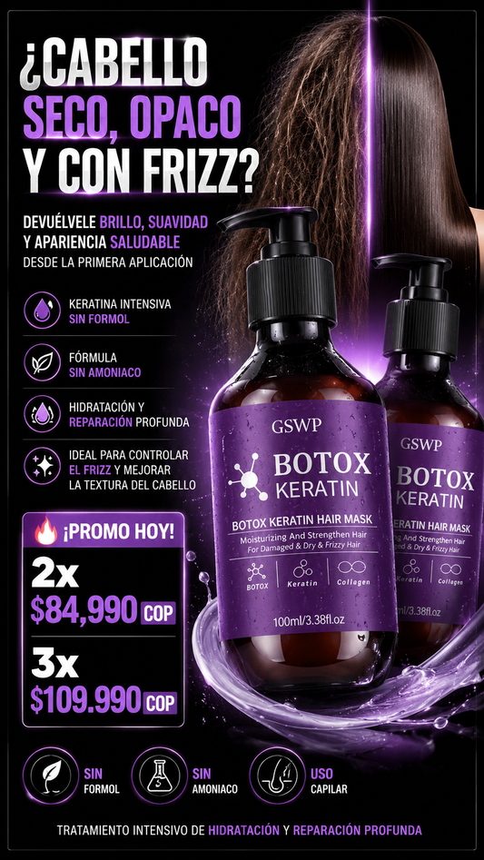 2X1 Botox Keratin