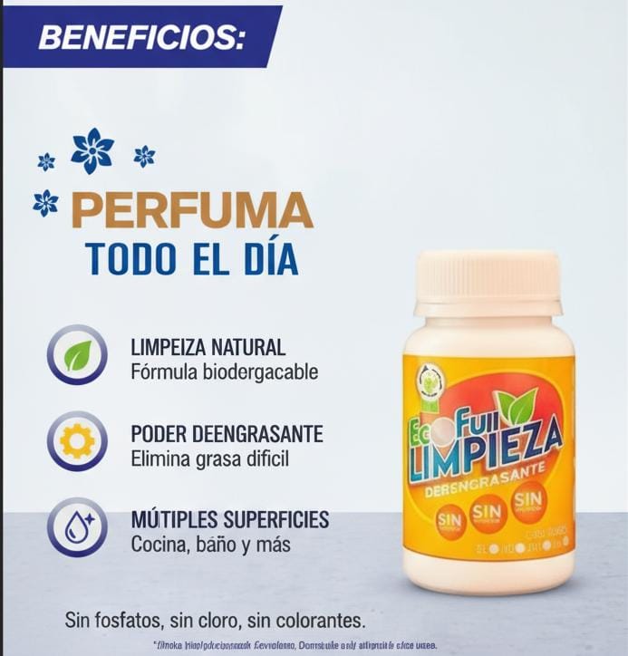 DESENGRESANTE EN POLVO ECOFULL
