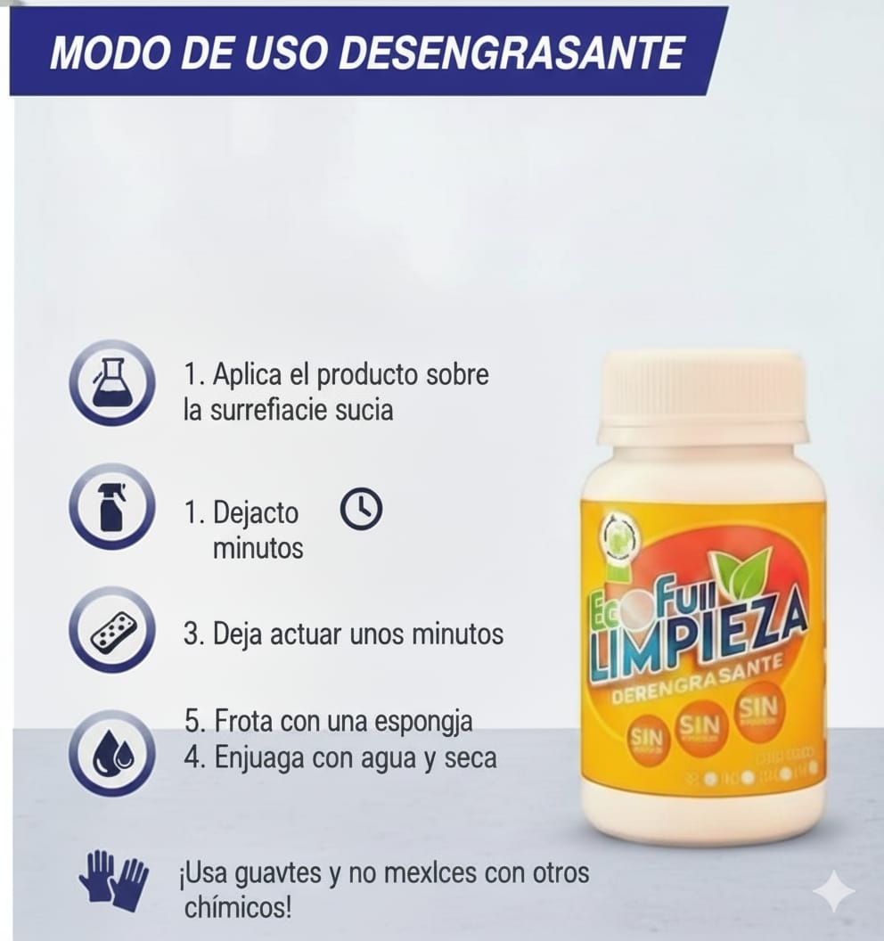 DESENGRESANTE EN POLVO ECOFULL